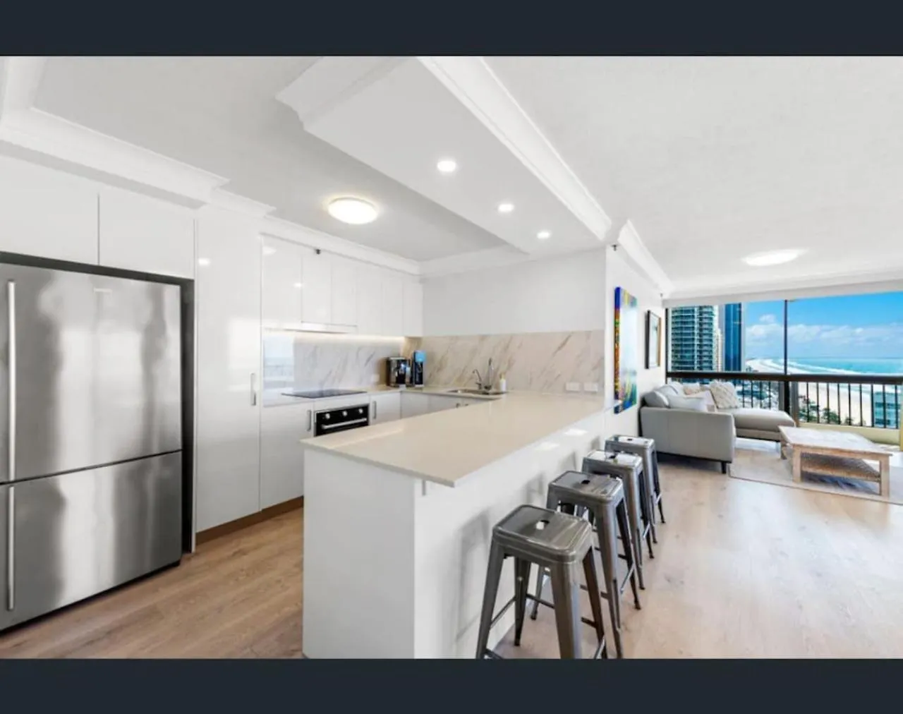 Beach Retreat With Balcony And Views Gold Coast Lejlighed